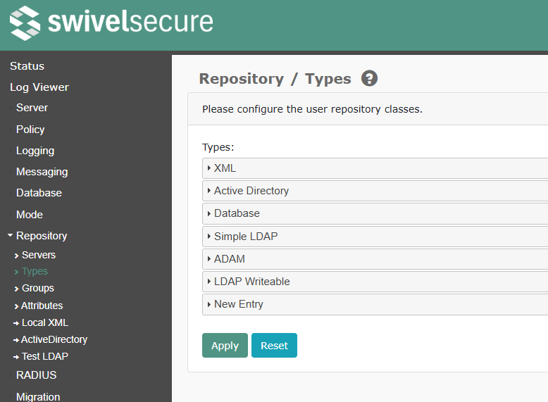 Repository Types